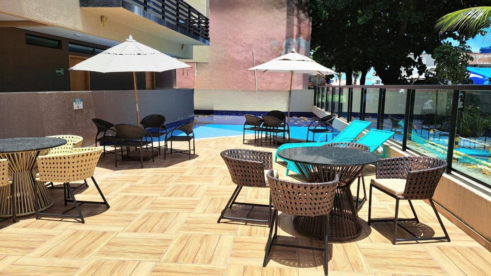 Lindo Flat No Residencial Maraca Beach Pôrto das Galinhas 外观 照片